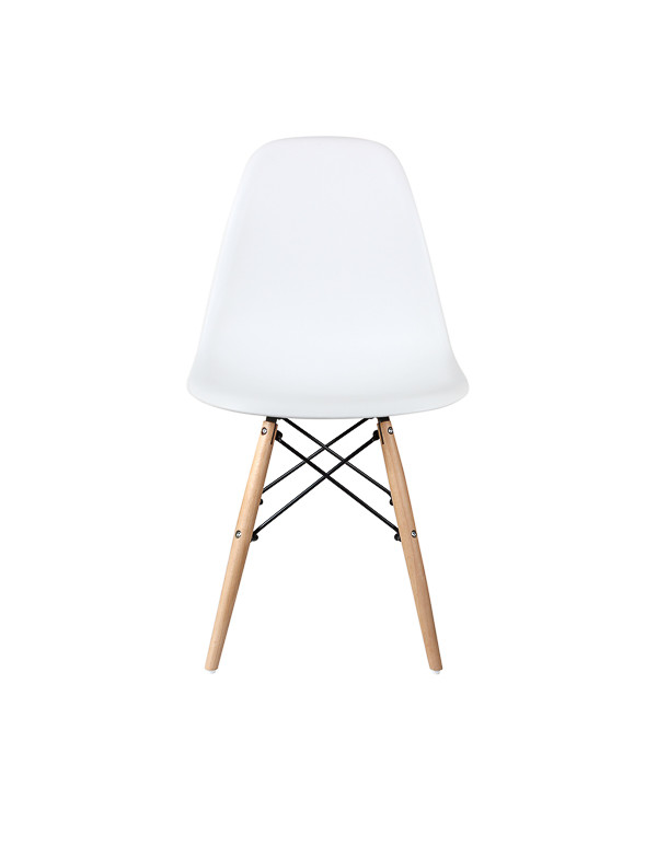 Стул обеденный EAMES DSW WX-503, пластик белый